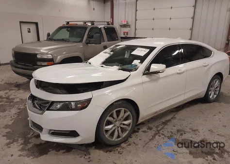 2018 Chevrolet Impala 1Lt из США, поврежденный, VIN 2G1105S30J9142843